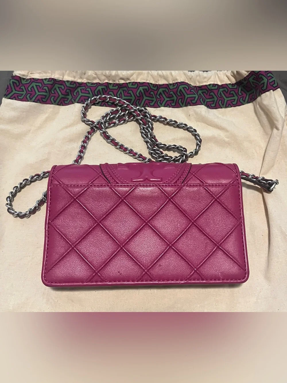 Tory Burch Fleming Crossbody Chain Shoulder Bag
